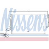Конденсатор кондиционера NISSENS 940086