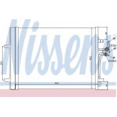 Конденсатор кондиционера NISSENS 940088