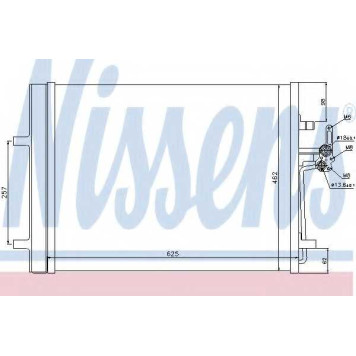Конденсатор кондиционера NISSENS 940088