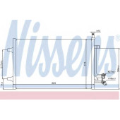 Конденсатор кондиционера NISSENS 940097