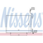 Конденсатор кондиционера NISSENS 940107