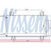 Конденсатор кондиционера NISSENS 940113