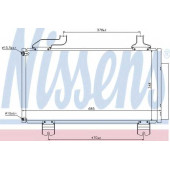 Конденсатор кондиционера NISSENS 940114
