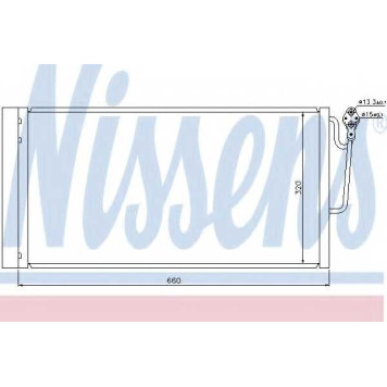 Конденсатор кондиционера NISSENS 940118