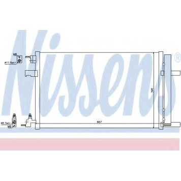 Конденсатор кондиционера NISSENS 940135