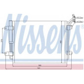 Конденсатор кондиционера NISSENS 940138