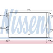 Конденсатор кондиционера NISSENS 940153