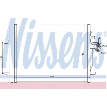 Конденсатор кондиционера NISSENS 940155