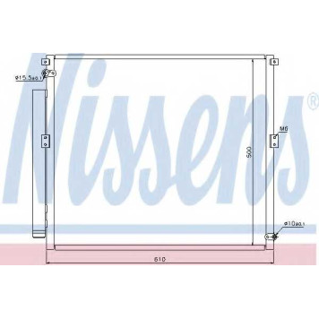 Конденсатор кондиционера NISSENS 940167