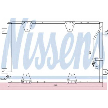 Конденсатор кондиционера NISSENS 940174