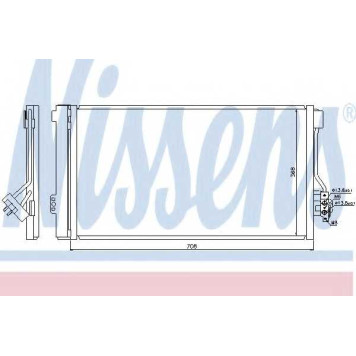 Конденсатор кондиционера NISSENS 940178