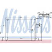 Конденсатор кондиционера NISSENS 940183