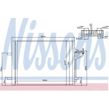 Конденсатор кондиционера NISSENS 940183