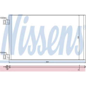 Конденсатор кондиционера NISSENS 940184