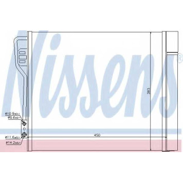 Конденсатор кондиционера NISSENS 940185
