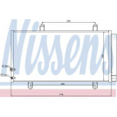 Конденсатор кондиционера NISSENS 940194