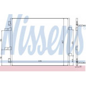 Конденсатор кондиционера NISSENS 940201