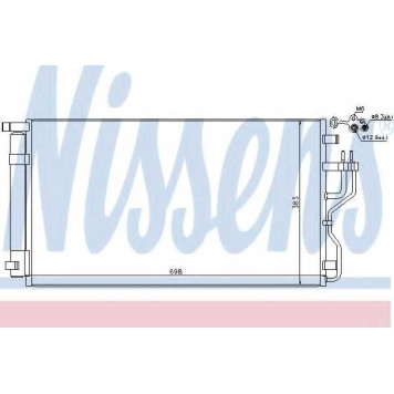 Конденсатор кондиционера NISSENS 940208
