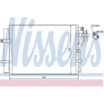 Конденсатор кондиционера NISSENS 940219