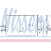 Конденсатор кондиционера NISSENS 940227