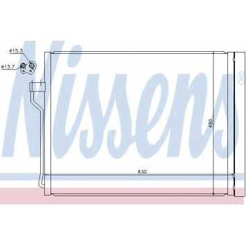 Конденсатор кондиционера NISSENS 940288