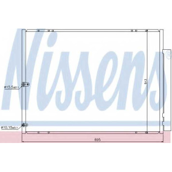 Конденсатор кондиционера NISSENS 940297