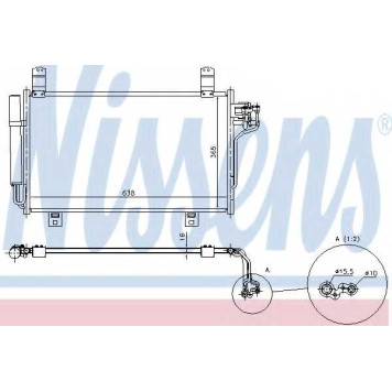Конденсатор кондиционера NISSENS 940326