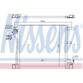 Конденсатор кондиционера NISSENS 940338