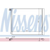 Конденсатор кондиционера NISSENS 940339