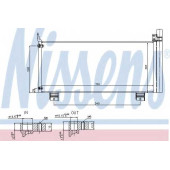 Конденсатор кондиционера NISSENS 940344
