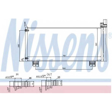 Конденсатор кондиционера NISSENS 940344
