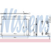 Конденсатор кондиционера NISSENS 940349