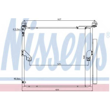 Конденсатор кондиционера NISSENS 940367