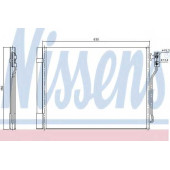 Конденсатор кондиционера NISSENS 940370