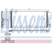 Конденсатор кондиционера NISSENS 940390