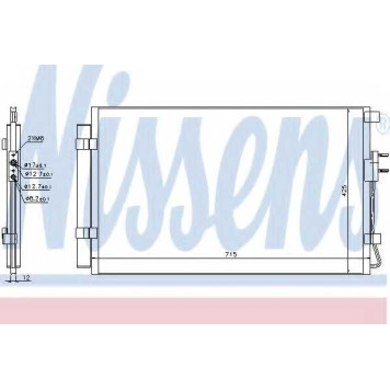 Конденсатор кондиционера NISSENS 940392