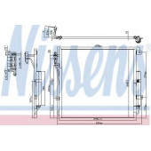 Конденсатор кондиционера NISSENS 940407