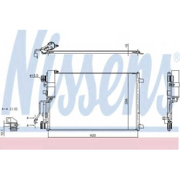Конденсатор кондиционера NISSENS 940417