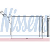 Конденсатор кондиционера NISSENS 940418