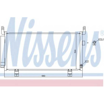 Конденсатор кондиционера NISSENS 940437