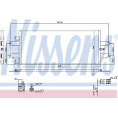 Конденсатор кондиционера NISSENS 940440