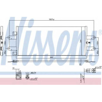 Конденсатор кондиционера NISSENS 940440