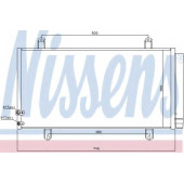 Конденсатор кондиционера NISSENS 940443