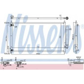 Конденсатор кондиционера NISSENS 940466