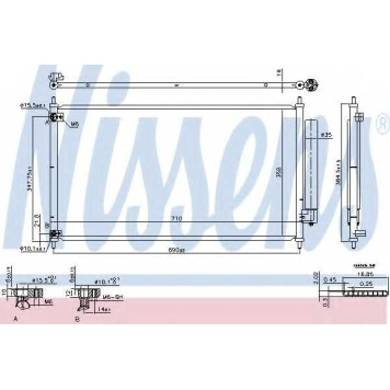 Конденсатор кондиционера NISSENS 940466
