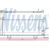 Конденсатор кондиционера NISSENS 940571
