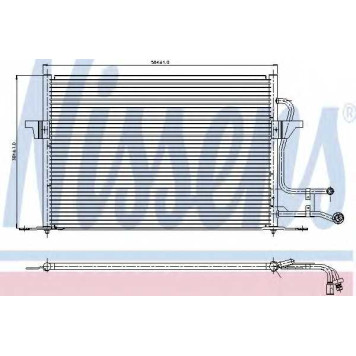 Конденсатор кондиционера NISSENS 94189