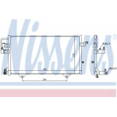 Конденсатор кондиционера NISSENS 94209
