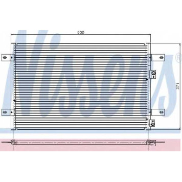 Конденсатор кондиционера NISSENS 94251