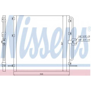 Конденсатор кондиционера NISSENS 94257
